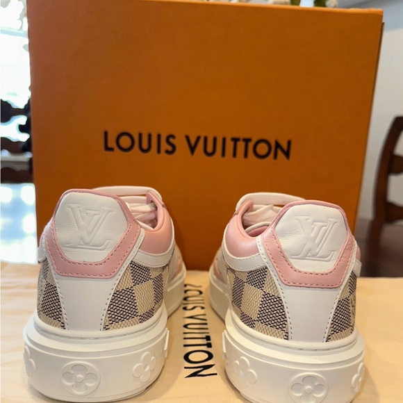 Louis Vuitton New Time Out Pink Sneakers - Picture 6 of 10
